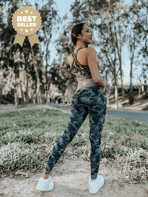 Give Me Camo Two Piece Set - Mom Boss Fitness